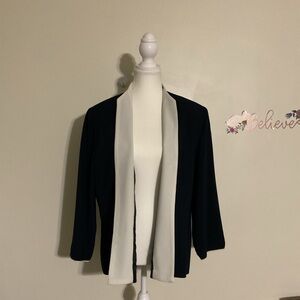 Women's Navy Jacket with White Trim Size : 16